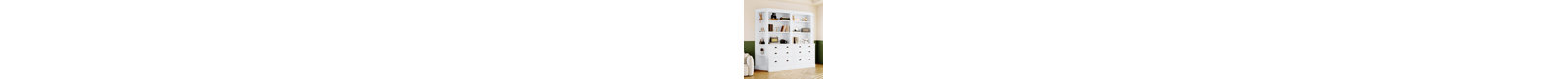 83.4"Tall Two Bookshelf With Two Corner Shelf