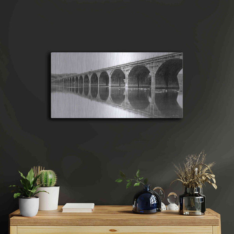 «Rockwell Bridge» par Lori Deiter, H 12 po x l 24 po