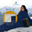 Sunmer Double Sleeping Bag for 3-4 Season - 300gsm - Navy