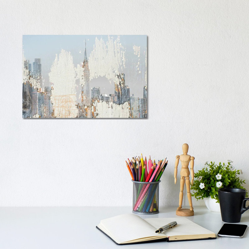 Textures Of New York by Irena Orlov - Wrapped Canvas Print, 20.32 cm H x 30.48 cm W