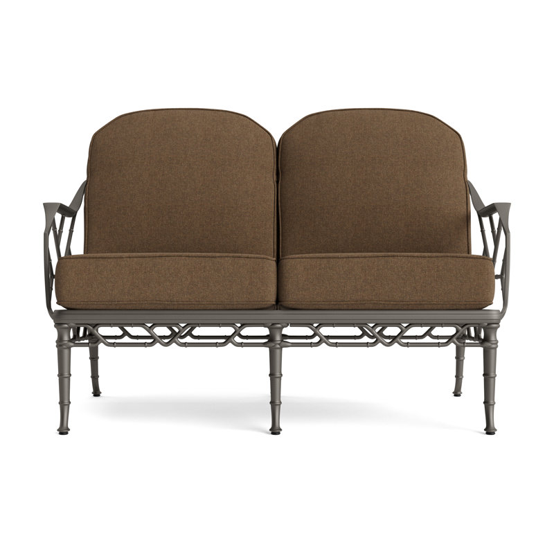 Calcutta Outdoor 2 - Seat Loveseat, Fusion Moccasian, Mica