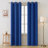 Thermal Insulated Room Darkening Grommet Curtain Panels (Set of 4)-106667171-106667192