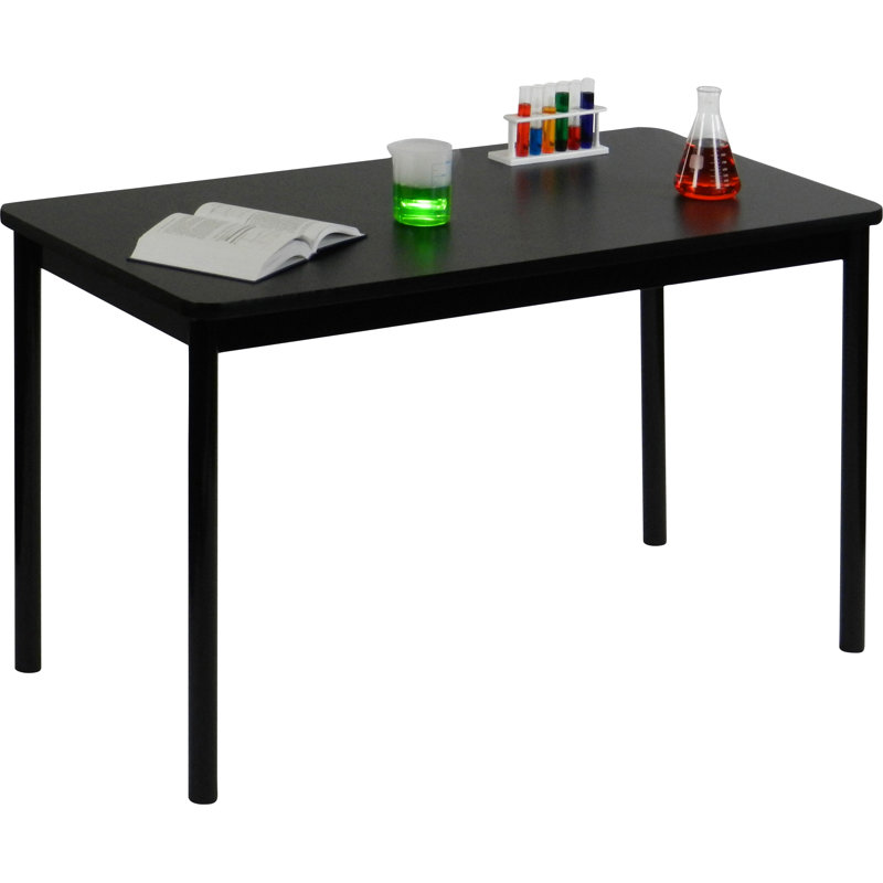 Table pour travaux scientifiques, Granite noir, H 36 po x l 72 po x P 30 po