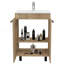 Armoire de plancher Oxnard, salle de bain, chêne clair-1651438069