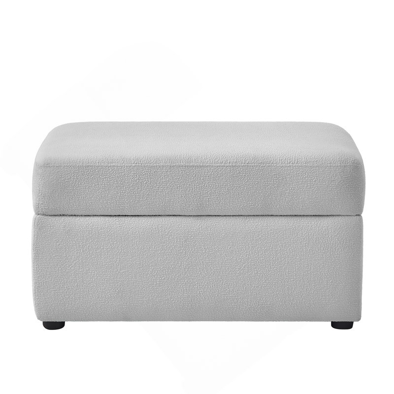 Storage Ottoman - Gray