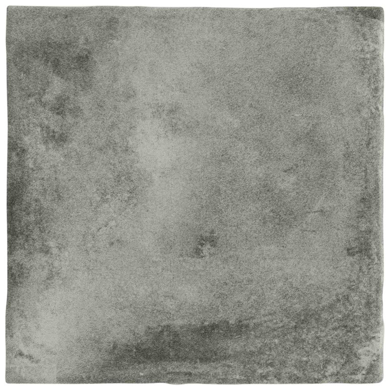 Paula Purroy Talia 5x5 Matte Ceramic Tile, Dove Gray