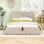 Full Size Hydraulic Storage Upholstered Platform Bed with Sturdy Frame