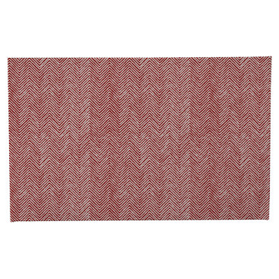 Tapis de toilette rectangulaire antidérapant à chevrons