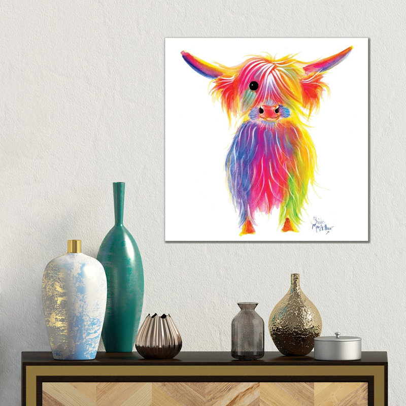 Tottie II by Shirley Macarthur - Gallery-Wrapped Canvas Giclée on Canvas, 45.72 cm H x 45.72 cm W x 1.91 cm D, Canvas