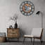 Brailin Manufactured Wood Wall Clock