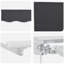 VidaXL Retractable Patio Awning-124587427-124587430