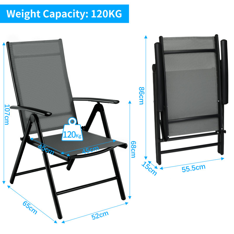Odlo Folding Patio Dining Armchair