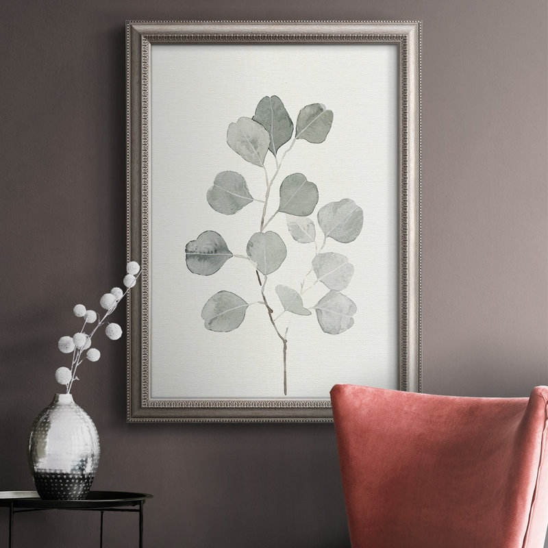 «Delicate Sage Botanical I», reproduction d'art sur toile, H 20 po x l 16 po x P 2,5 po