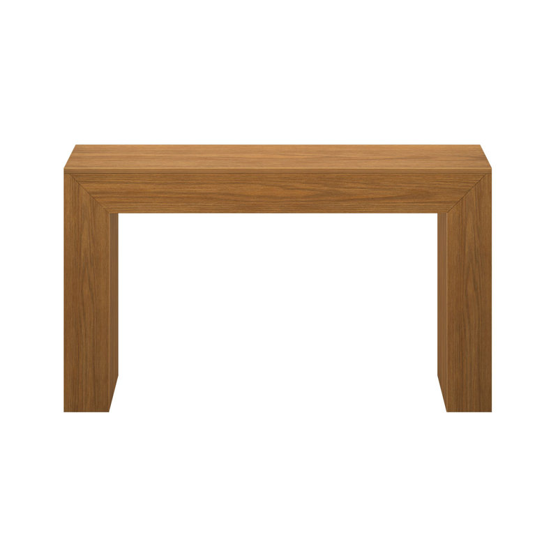 Jesleen Grande Console Table, Pecan, 32" H x 56" W x 12" D