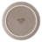 Gibson Elite 16 Piece Round Stoneware Double Bowl Dinnerware Set in Matte Brown