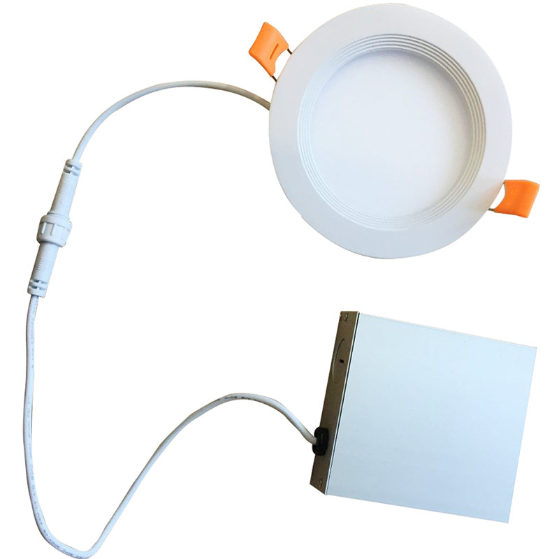 4'' 9 Watt Dimmable Air-Tight IC Rated LED Canless Recessed Lighting Kit