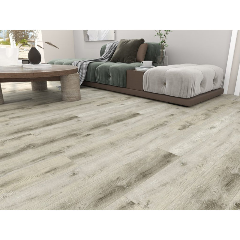 DURA-PRO 22 mil, Click-In SPC Flooring, 6.5mm Autumnwood, Gray Oak