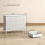  Fluted Chest of Drawers 6 Drawer Dresser for Bedroom Hallway White-735600503