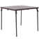 Noah 2.83' Square Plastic Folding Event Table with Carrying Handle