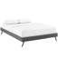 Loryn Bed Frame with Round Splayed Legs-1747761651-1747761649
