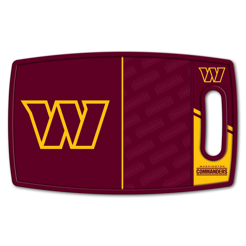 YouTheFan Logo Series Cutting Board, NFL Washington Commanders