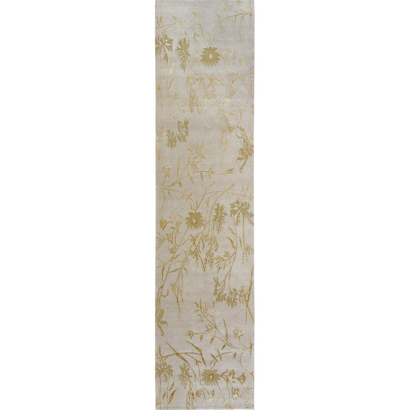Floral Area Rug, Rectangle 4' x 6'