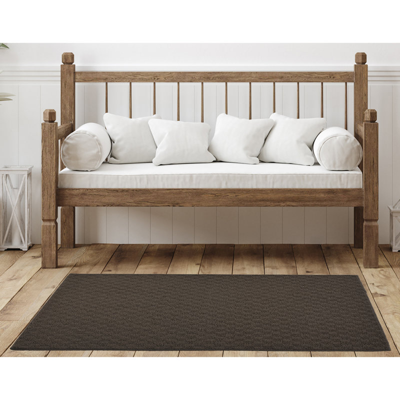 Rectangle Resa 5'x7', 3'x4', 24"x60" Area Rug with Non-Slip Backing