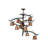 Lazenby 10 - Light Dimmable Tiered Chandelier