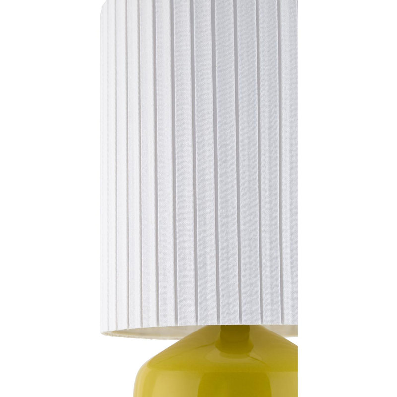 Lampe de table Bachani, Jaune