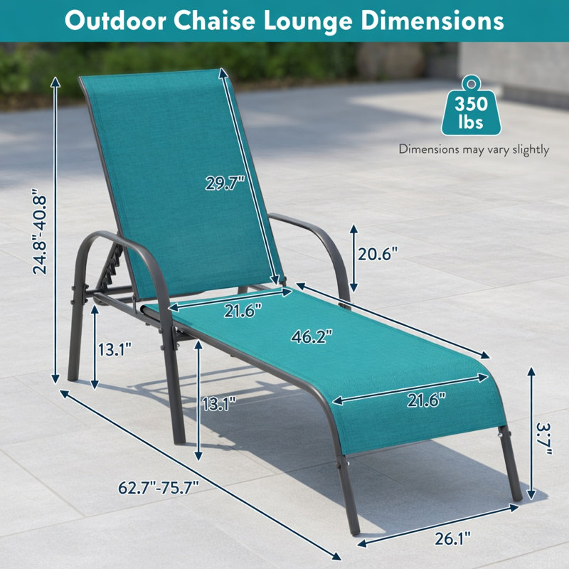 Outdoor Single chaise