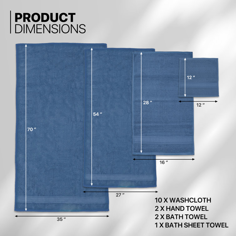 Domus 2: Face Towel: 600 GSM, (33x33)cm, Cream