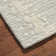 NICOLE MILLER NEW YORK Mod Weave Abstract Knotted Texture Handcrafted Wool Area Rug Light Grey
