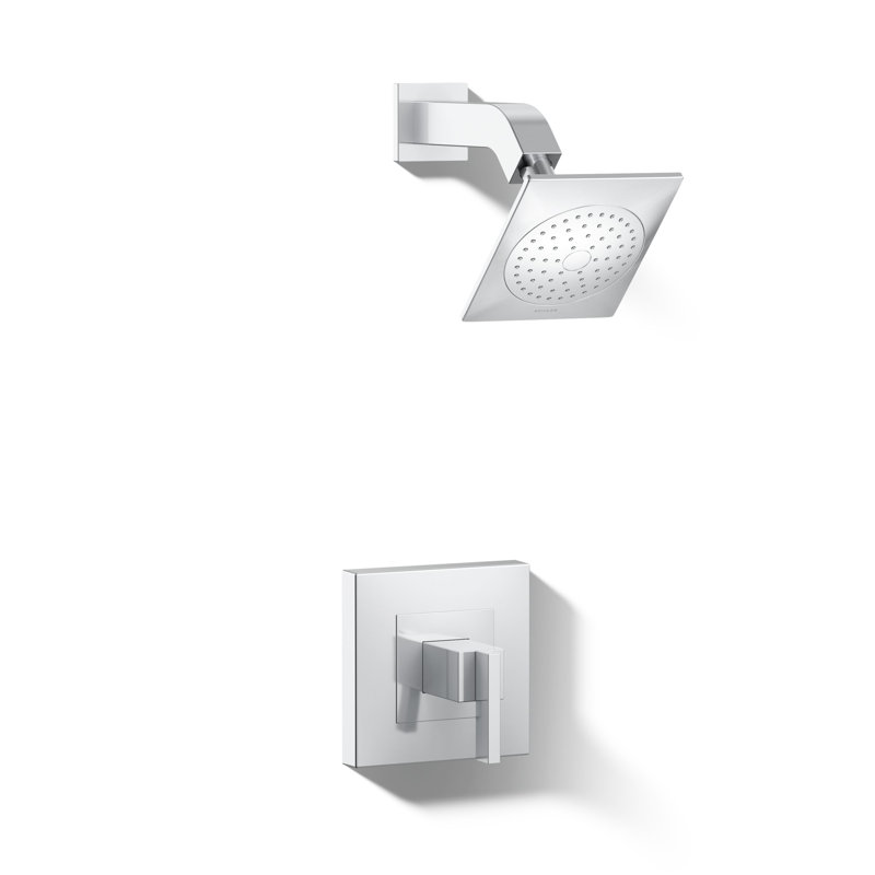 Loure Tub and Shower Faucet, Polished Chrome