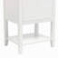 Meuble-lavabo de 20 po avec lavabo, armoire de salle de bain avec porte à fermeture douce, support de rangement et tablette ouverte-335217138