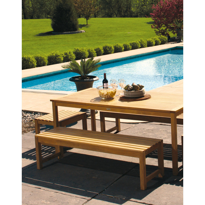 Charleston Teak Outdoor Picnic Bench