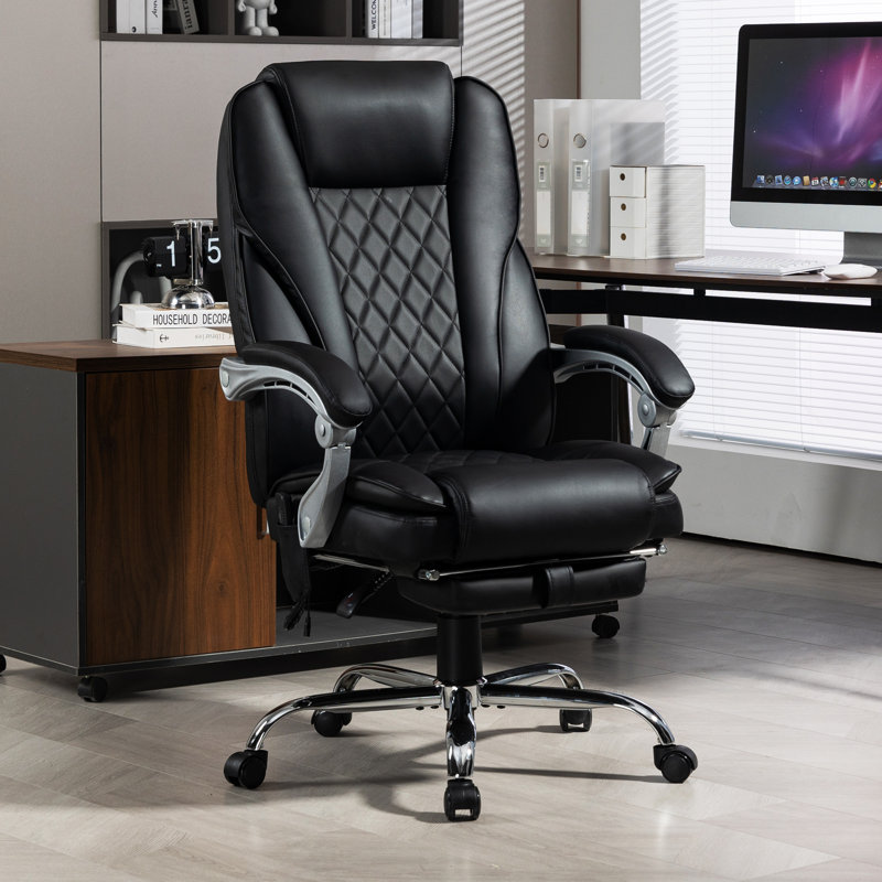 Tarteel Cotton Executive Chair, Black