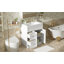 Meuble-lavabo de 30 pouces avec 2 portes, 2 tiroirs, tablette réglable, glissières cachées pour les tiroirs et charnières pour portes