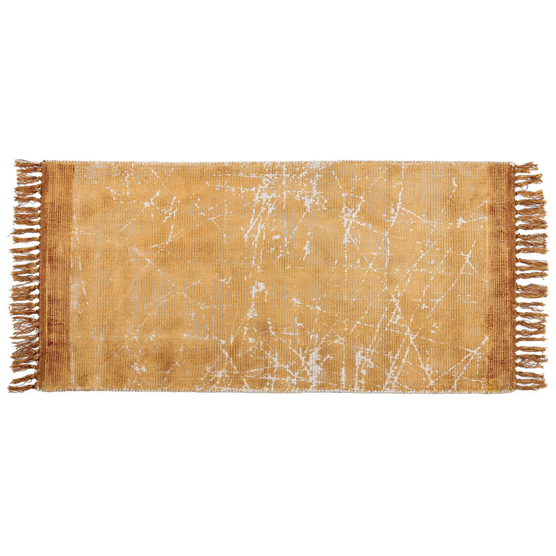 Alhan Viscose Hand Woven Area Rug, Rectangle 80 x 150cm