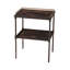 Indochine Solid Wood End Table