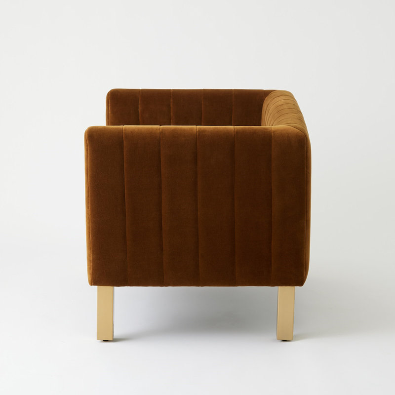 Chaise Cognac Perfectly Simple