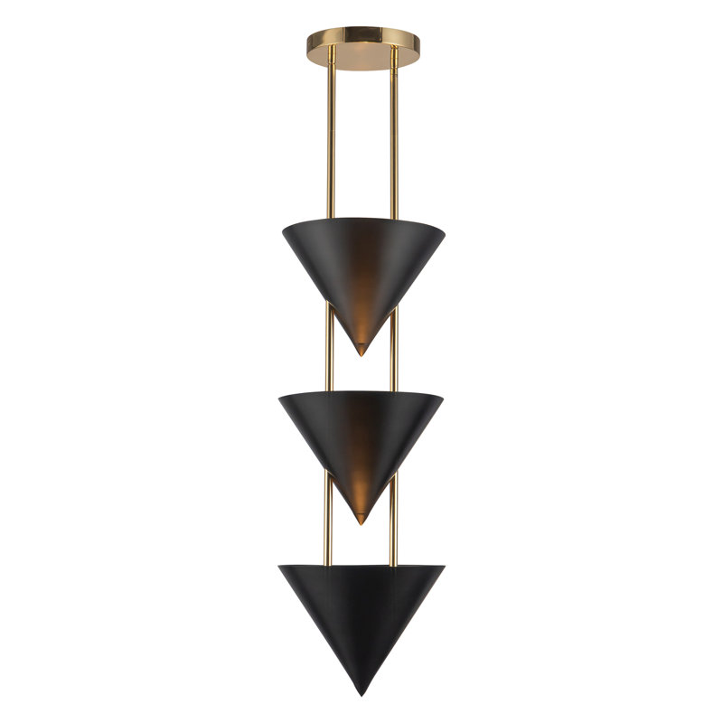 Versus 10-in Brass Pendant, 10, Oil Rubbed Bronze
