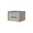 Light Gray Wall-Mounted Floating Nightstand