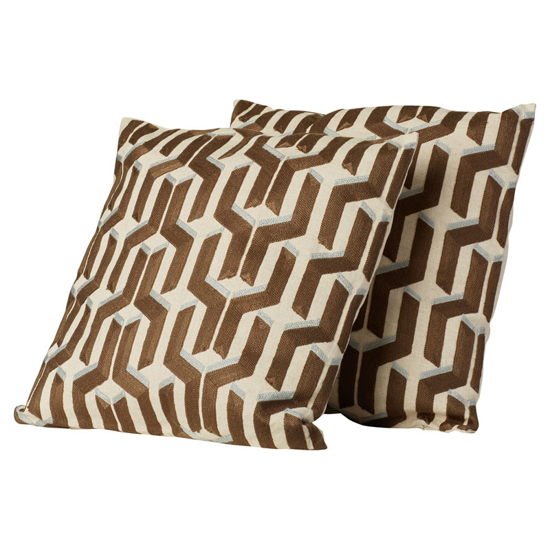 Dawson Cotton Throw Pillow Cover & Insert, Olive