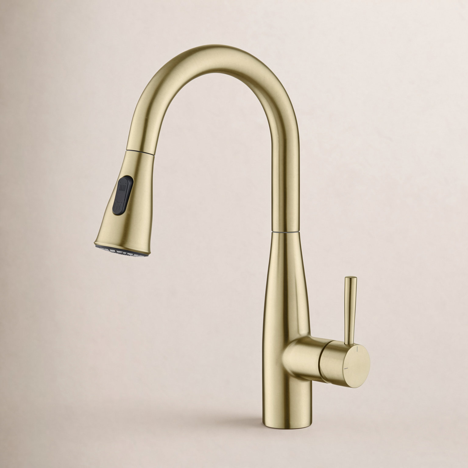 Bari Pull-Down Kitchen Faucet, Brushed Gold
