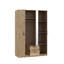 Reka 3 Door Manufactured Wood Wardrobe