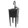 23.25" L x 17.75" W Free Standing Laundry Sink With Faucet