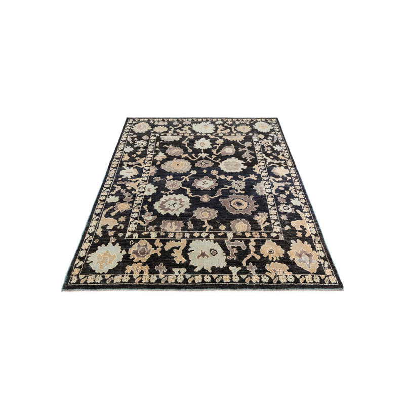 Jose Black Rug