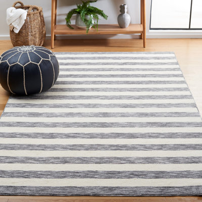 Demint Performance Machine Washable Striped Rug