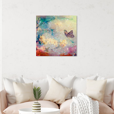 " Butterfly Dance " Painting Print