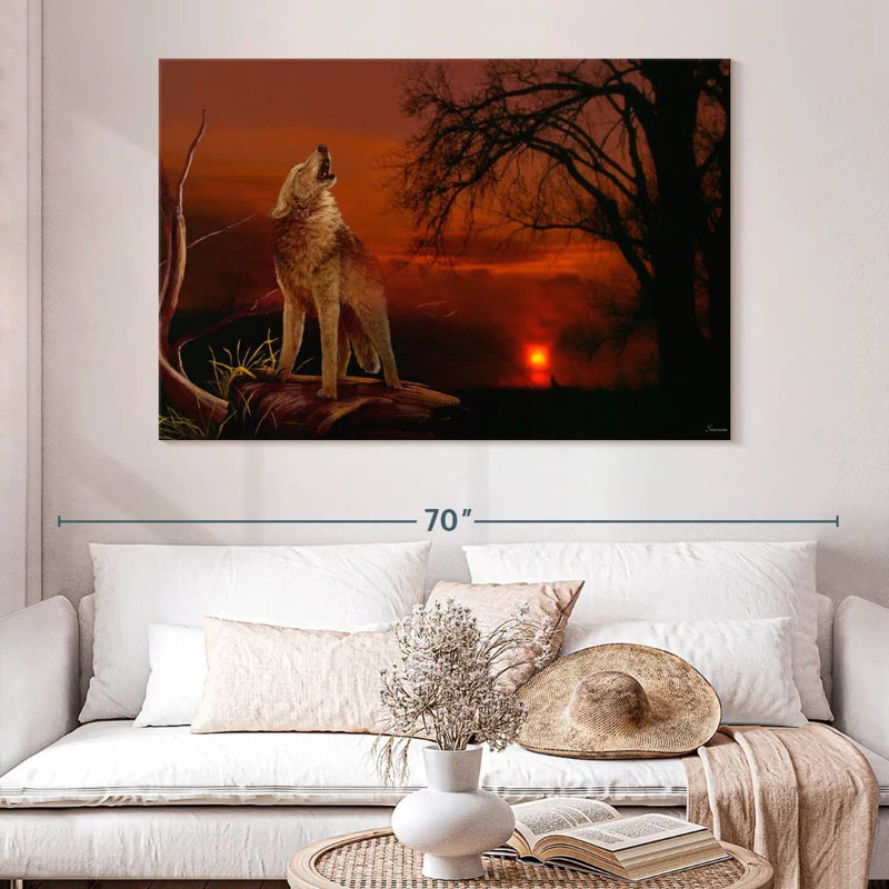 Spirit And The Darkness, 34" H x 51" W
